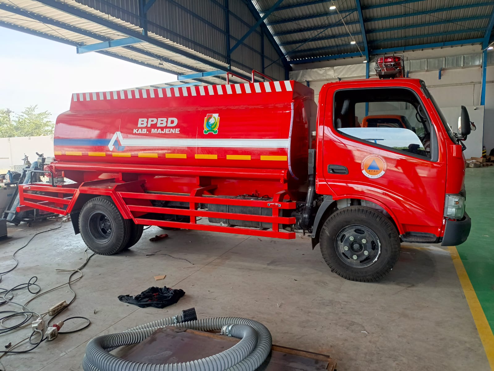 BPBD Majene Tambah Armada Mobil Tangki Suplai Air Melalui APBD 2025