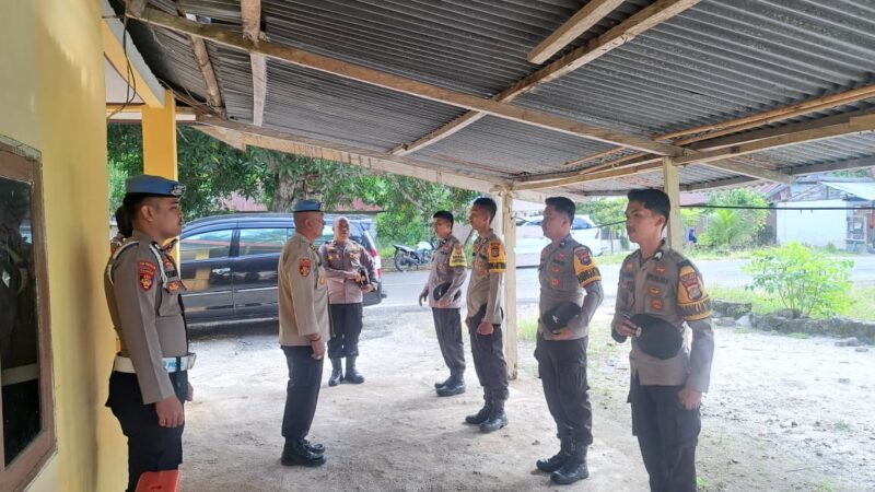 Propam Polres Majene Gelar Gaktiblin di Polsubsektor Tubo Sendana, Tegaskan Profesionalitas Personel