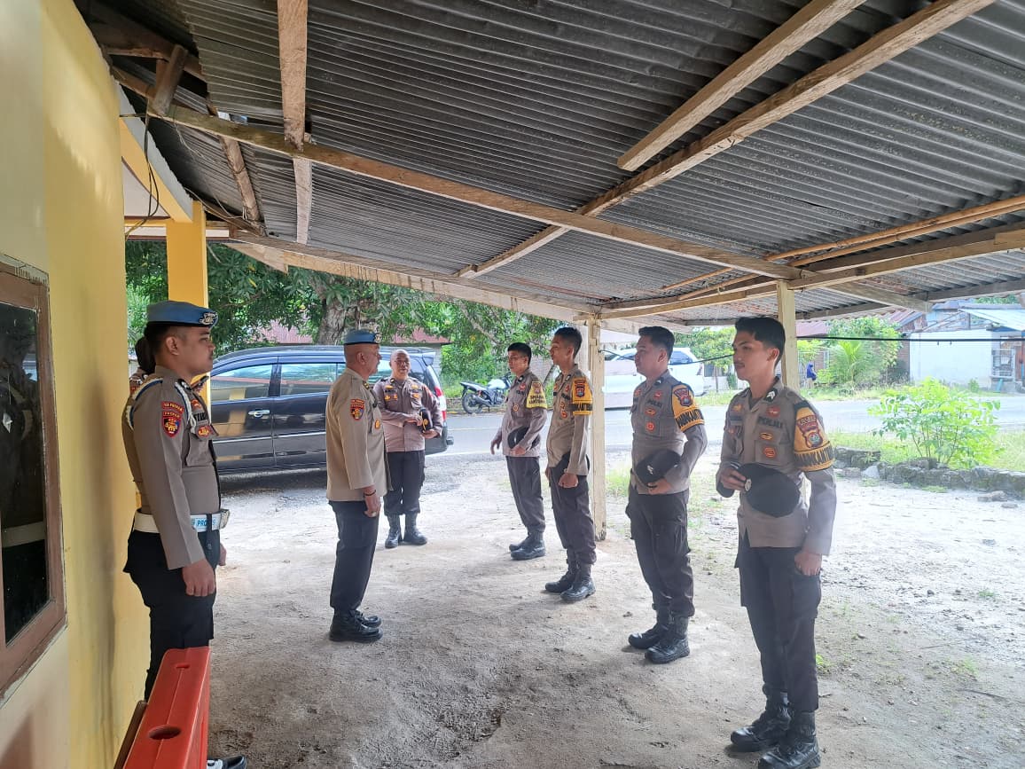 Propam Polres Majene Gelar Gaktiblin di Polsubsektor Tubo Sendana, Tegaskan Profesionalitas Personel