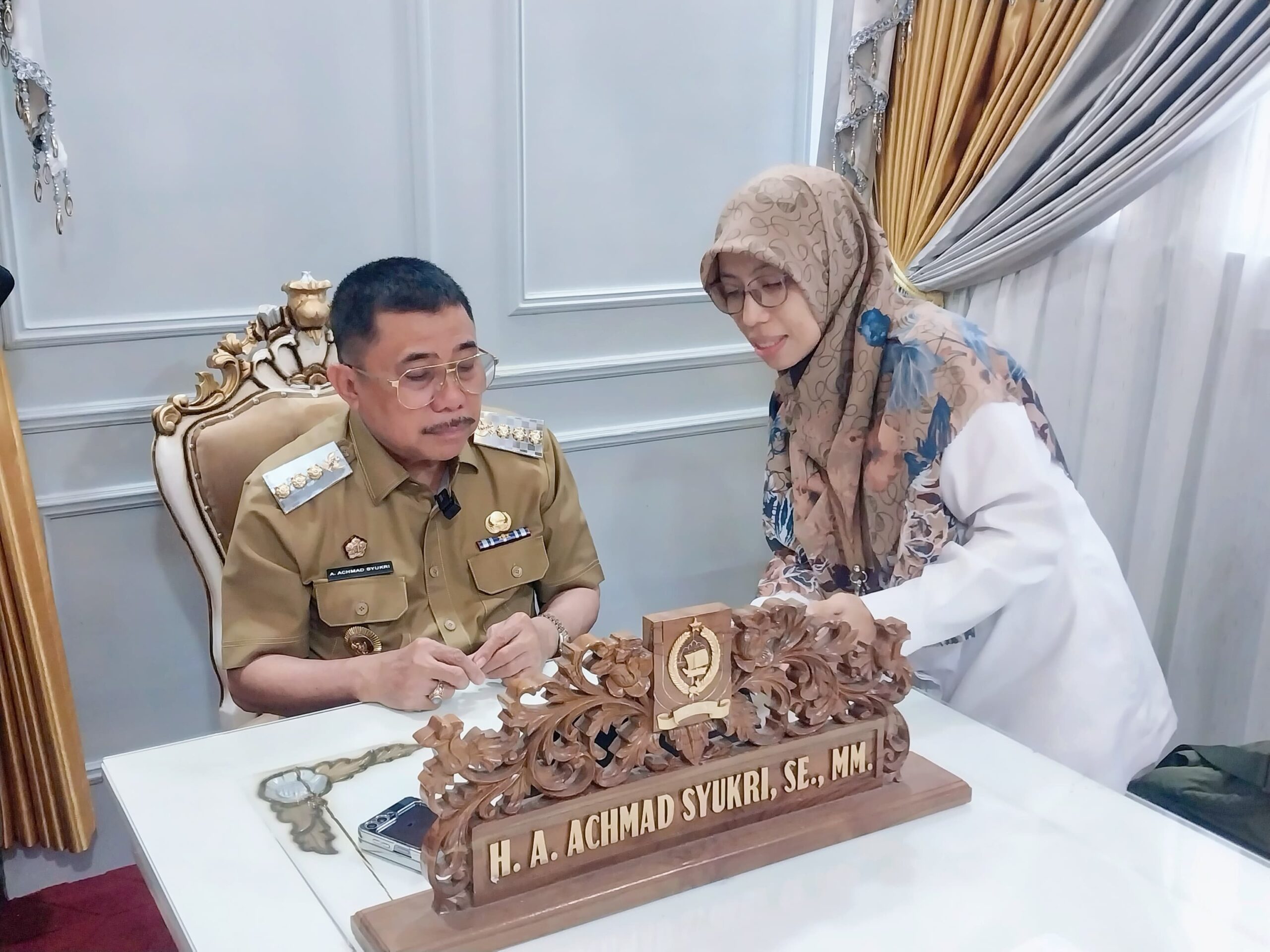 ‎Bupati Majene Dukung Sensus Ekonomi 2026‎