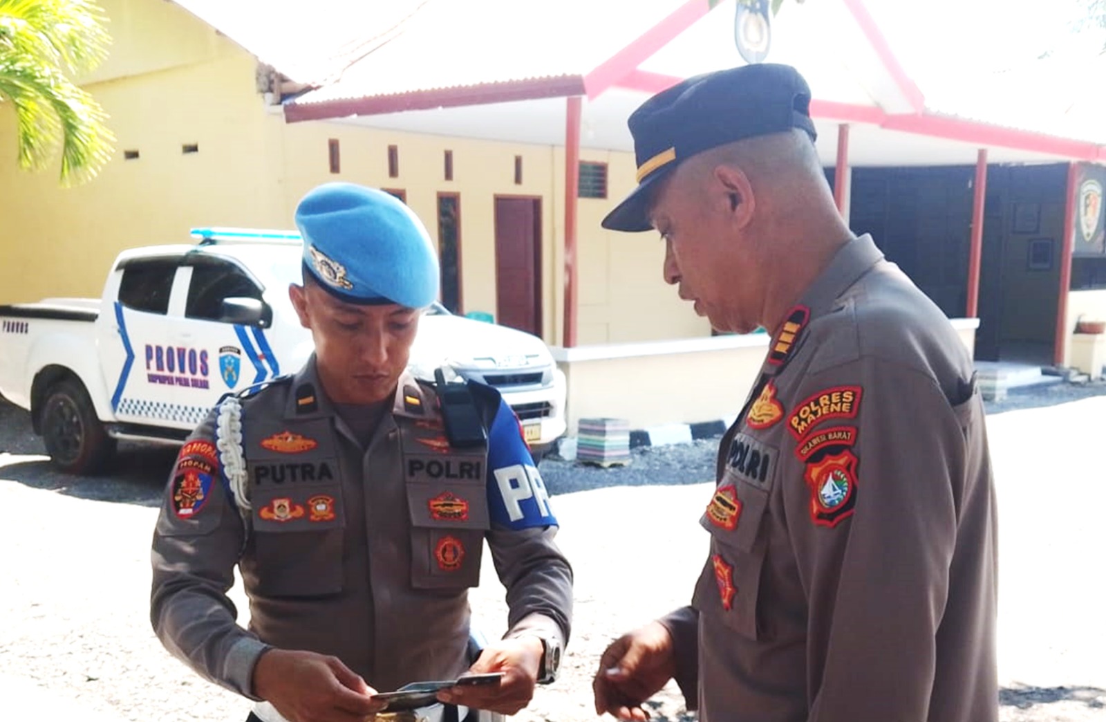 Bid Propam Polda Sulbar Gelar Gaktiblin di Polsek Sendana, Tegaskan Disiplin dan Profesionalisme Personel