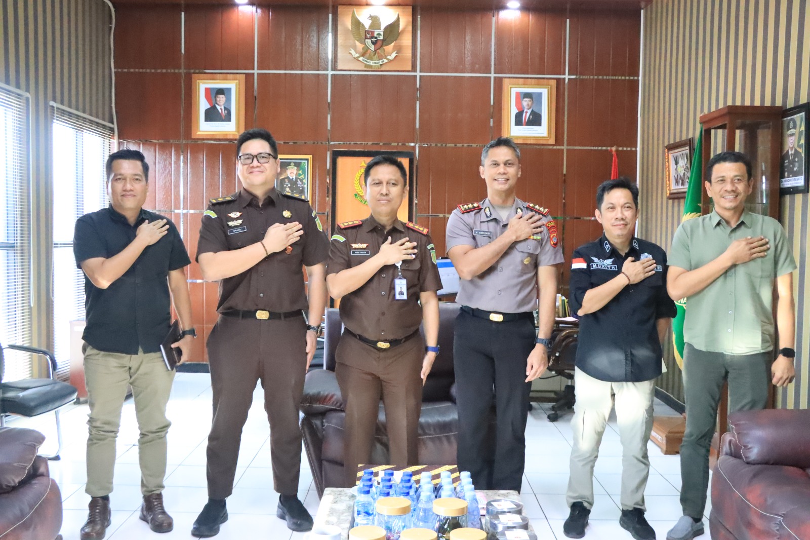 ‎Eratkan Koordinasi, Polres dan Kejari Majene Komitmen Tegakkan Hukum Bersama