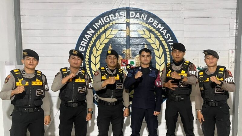 Sat Samapta Polres Majene Perkuat Pengamanan Rutan, Wujudkan Sinergi Jaga Stabilitas Kamtibmas