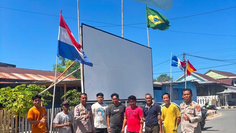 ‎Sat Binmas Polres Majene Ajak Warga Jaga Keamanan dan Ketertiban Jelang Final Piala Dunia 2026