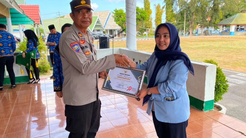 ‎Kasat Binmas Polres Majene Hadiri Upacara Harkopnas