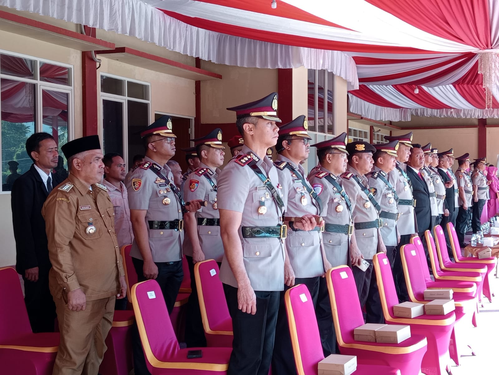 Kapolres Majene Hadiri Pembukaan Diktukba Polri TA 2026, Semangat Calon Bhayangkara