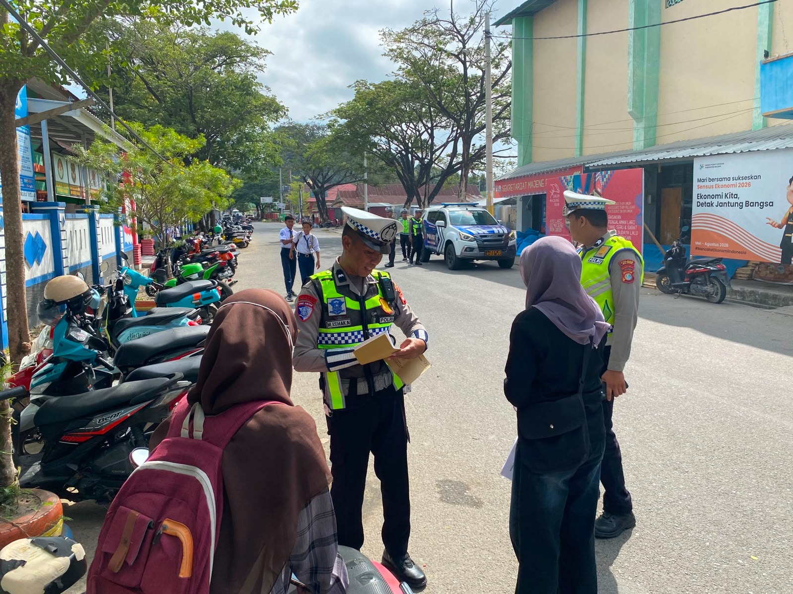 ‎Patroli Hunting System, Pengendara Yang Terjaring Diberi Teguran dan Edukasi