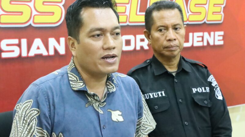 ‎URC Polres Majene Ringkus Dua Terduga Pelaku Pencurian Belasan Juta di Rumah Kost