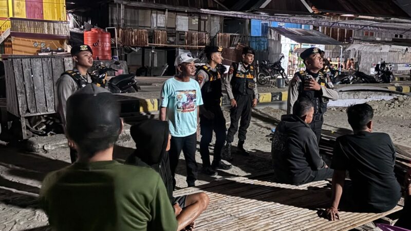 ‎Sat Samapta Polres Majene Patroli Preventif, Sisir Pertokoan dan Pemukiman