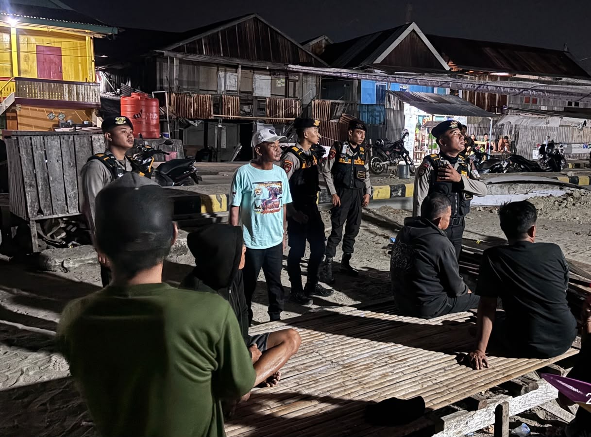 ‎Sat Samapta Polres Majene Patroli Preventif, Sisir Pertokoan dan Pemukiman