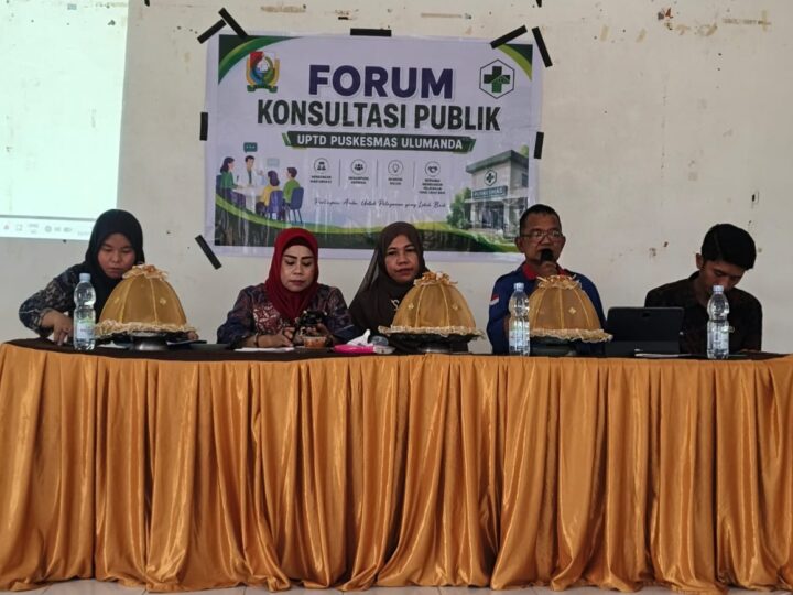 ‎Puskesmas Ulumanda Gelar Forum Konsultasi Publik, Dinkes Majene Tampung Aspirasi