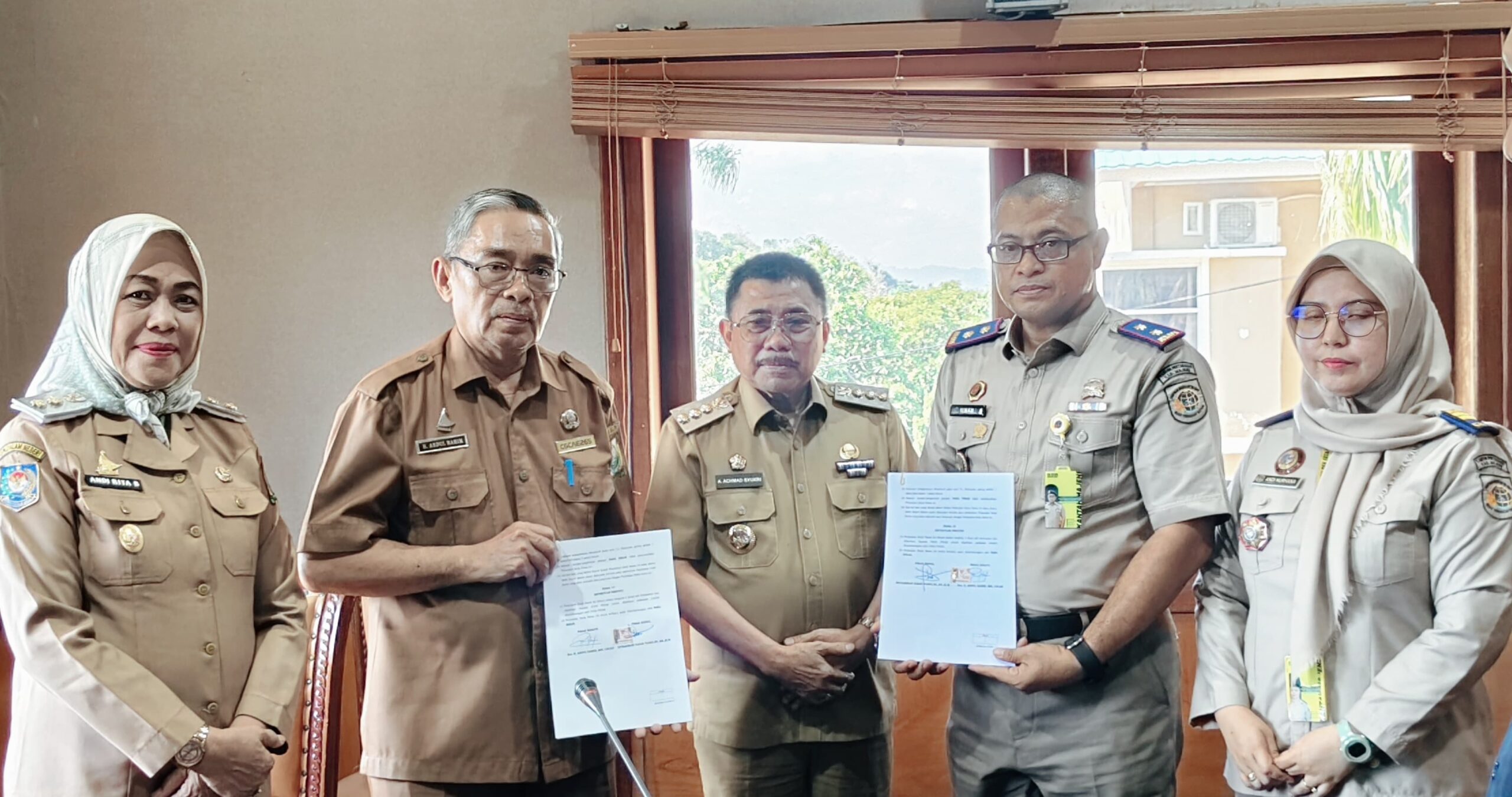 Pemkab Majene dan Pertanahan Teken MoU, Perkuat Integrasi Data