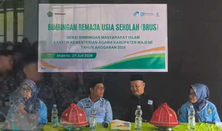 Kemenag Majene Ajak Remaja Siapkan Diri Menuju Pernikahan BRUS