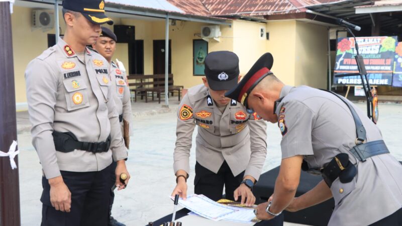 Lima Jabatan Strategis Resmi Berganti di Polres Majene‎