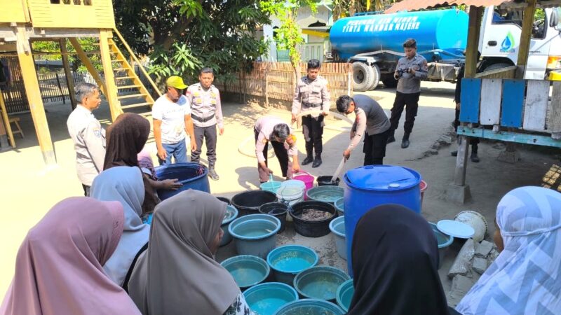 ‎Salurkan Air Bersih untuk Warga Terdampak Kekeringan‎