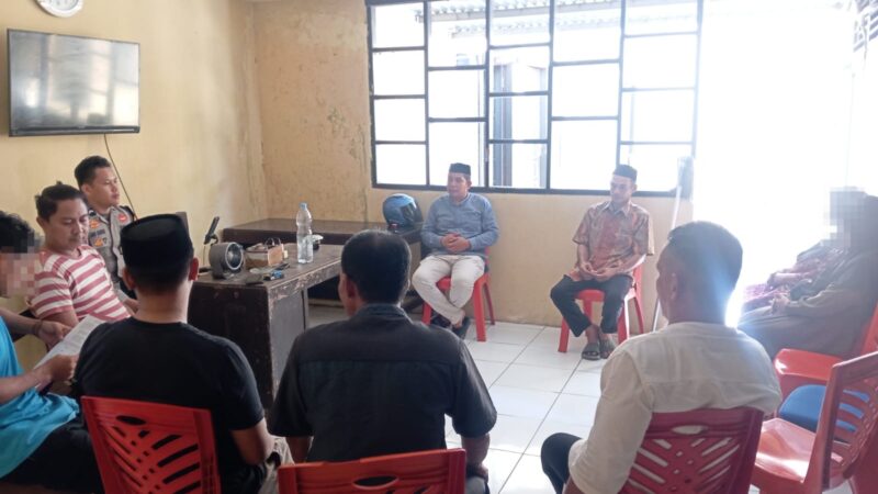 ‎Mengedepankan Musyawarah, Polsek Malunda Damaikan Konflik Warga‎