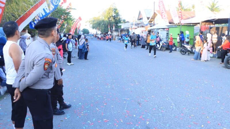 ‎Ribuan Pelari Ramaikan Majene Run 2026, Polres Majene Kawal Ketat