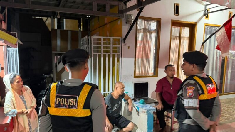 Patroli Malam Polres Majene Sasar Titik Keramaian dan Pemukiman
