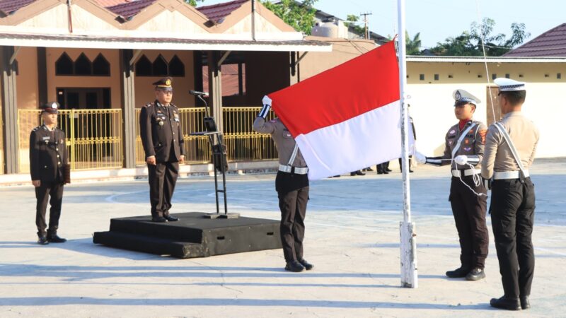 Polres Majene Kobarkan Semangat Pengabdian RI ke 81
