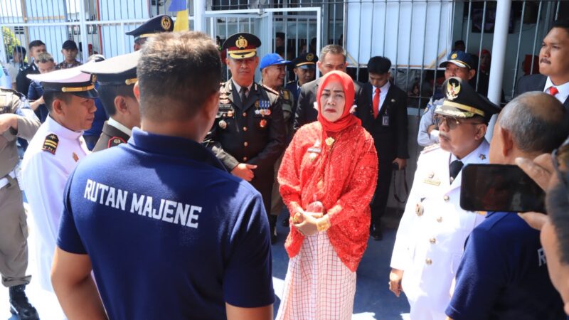 Wakapolres Majene Hadiri Penyerahan Remisi Umum Warga Binaan Kelas IIB