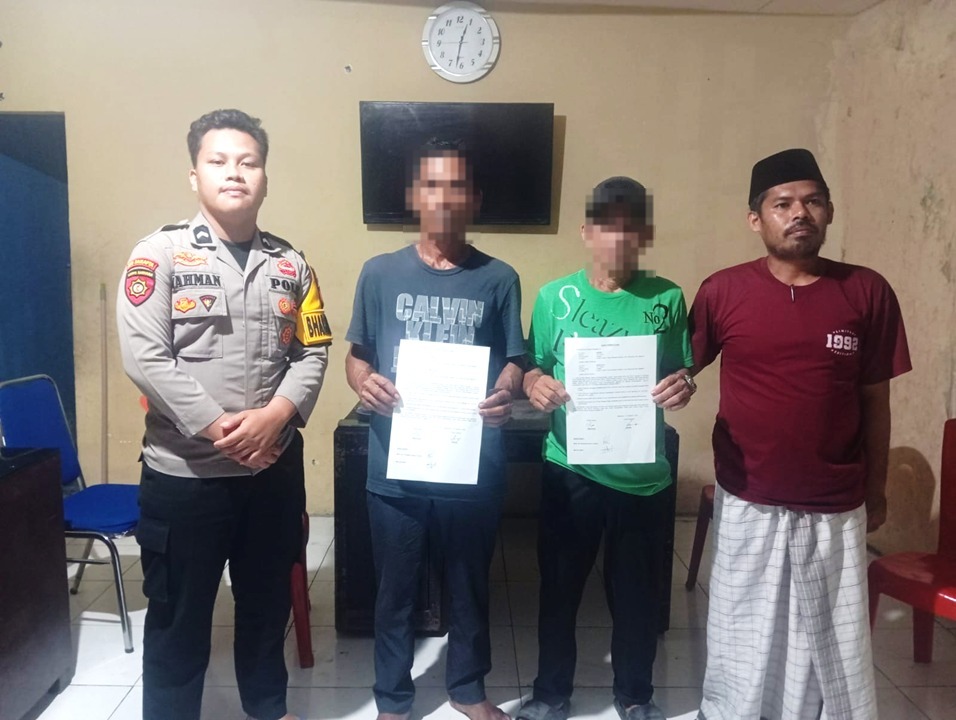 Polsek Malunda Mediasi Kasus Penganiayaan Anak