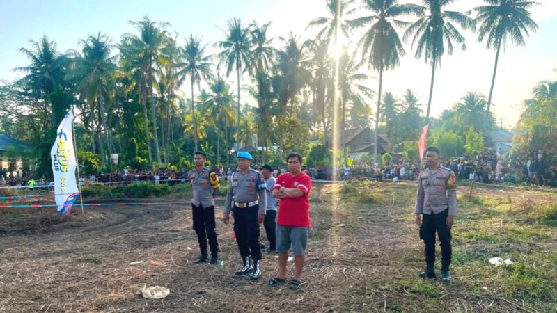 Polsek Sendana Amankan Lomba Motor Cross Mini‎