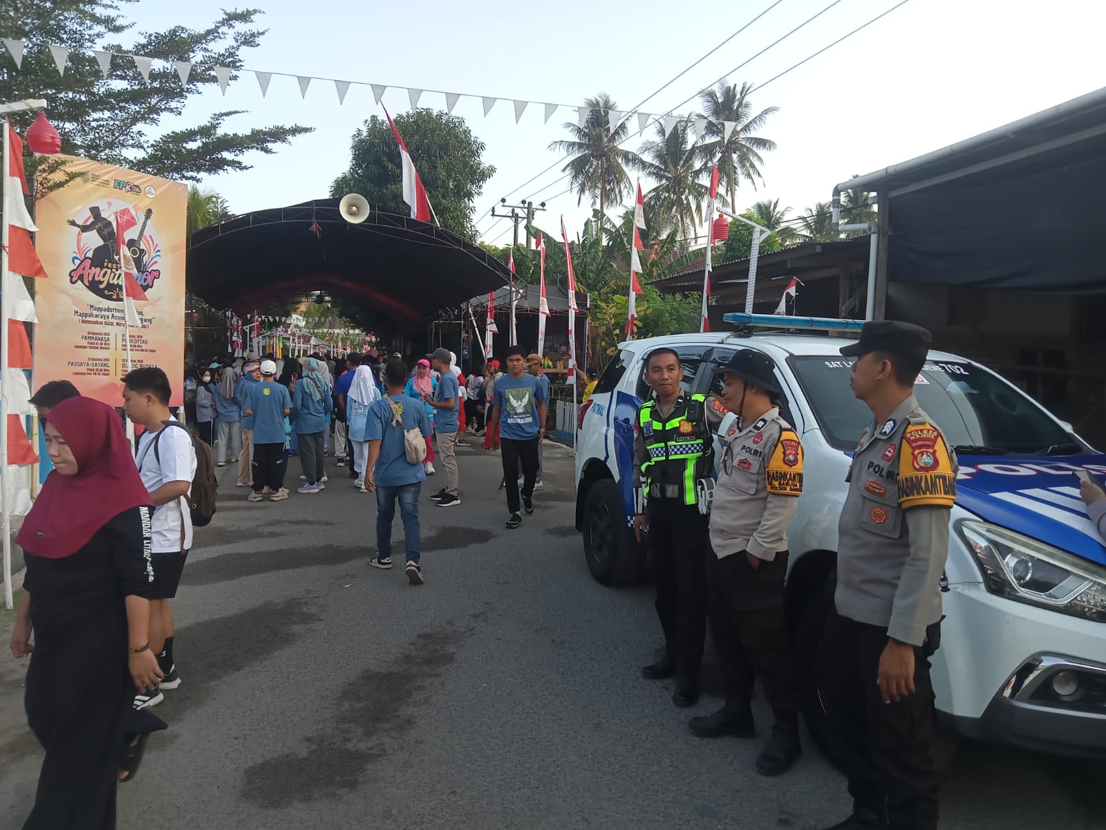 Polres Majene Amankan Jalan Sehat Mappatukkanna Nasionalisme