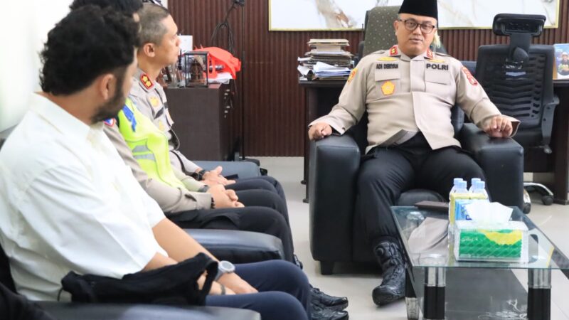Kapolda Sulbar Kunjungi Polres Majene