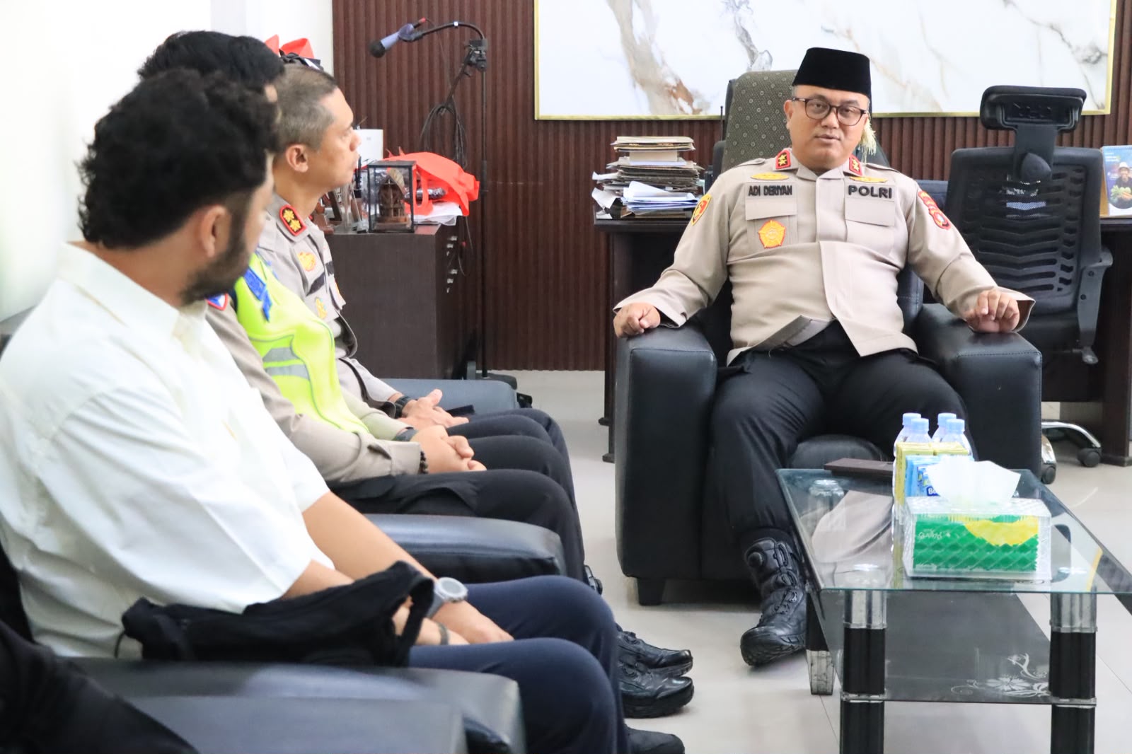 Kapolda Sulbar Kunjungi Polres Majene