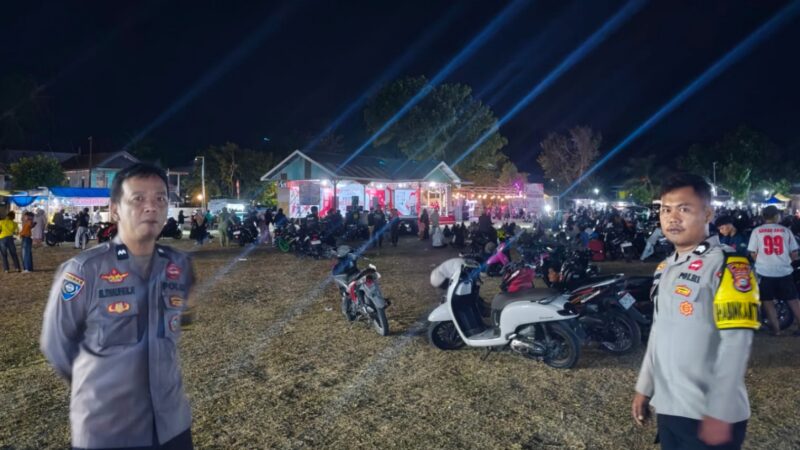 ‎Patroli Polsek Pamboang Perkuat Kamtibmas di Festival Merdeka