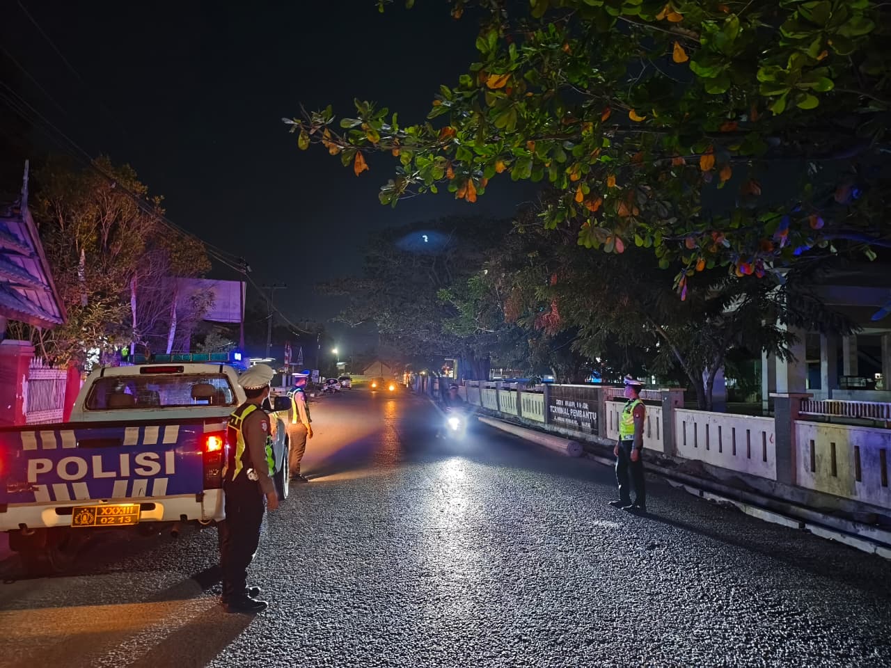 Satlantas Polres Majene Sasar Ruas Jalan Rawan Pelanggaran