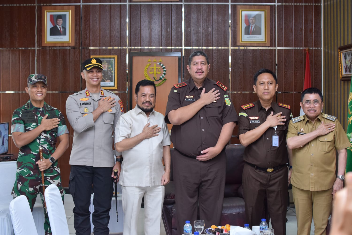 ‎Kapolres Majene Hadiri Kunker Kajati Sulbar‎