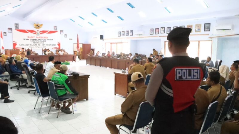 Polres Majene Kerahkan Personel Kawal Penyampaian Aspirasi LP-HAM Sulbar