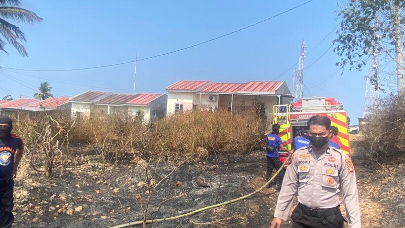 Kebakaran Lahan di Rangas Pabesoang Berhasil Dipadamkan