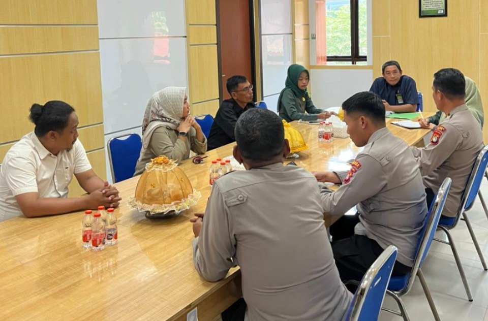 ‎Perkara Perdata di Malunda, Kabag Ops Polres Majene Siapkan Pengamanan‎