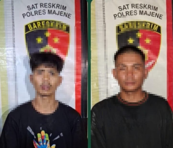‎Tim URC Passaka Polres Majene Tangkap Terduga Pelaku Pencurian Uang Rp12,6 Juta