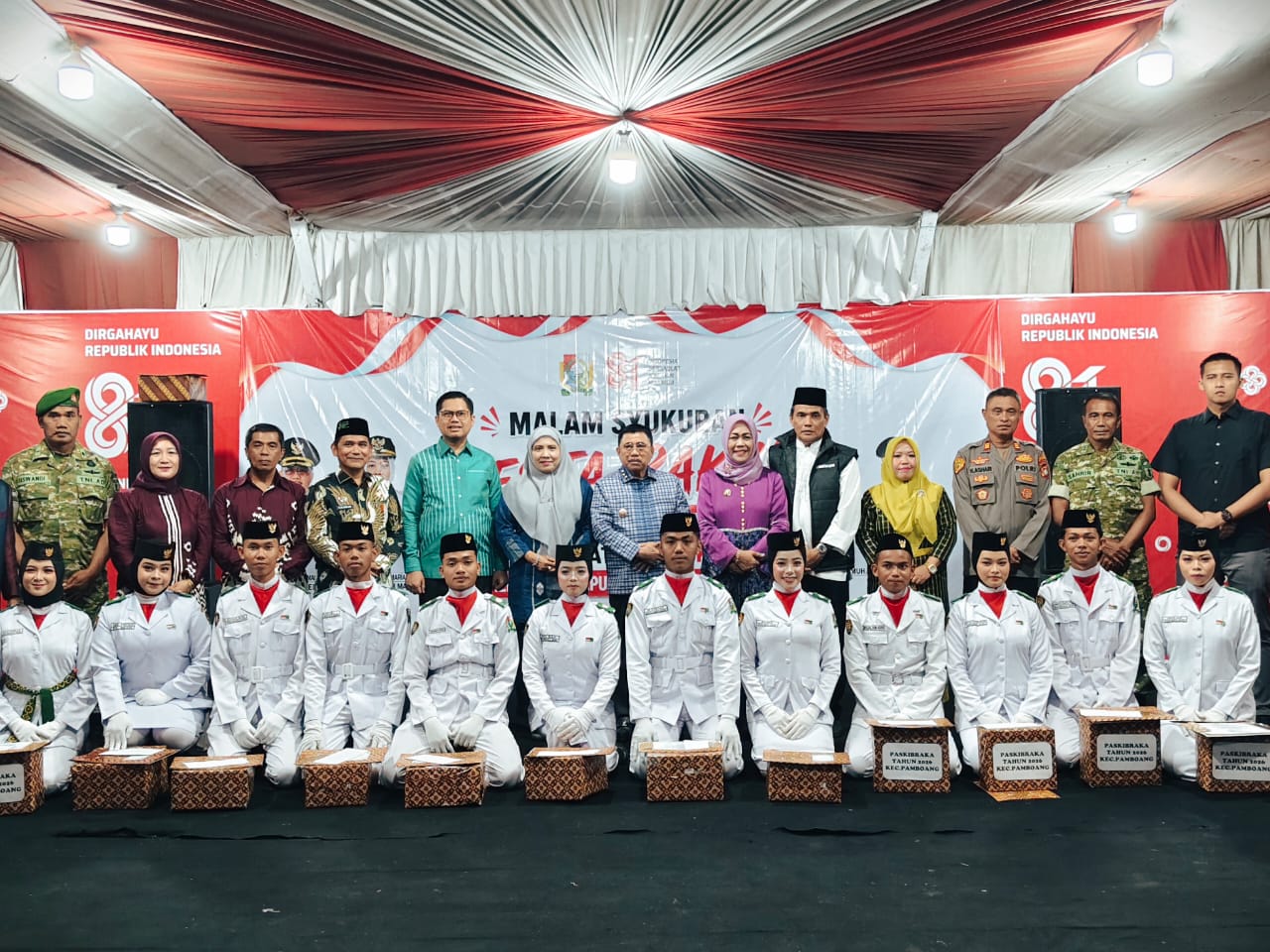 ‎Pemkab Majene Hadiri Pesta Rakyat HUT RI ke-81 di Pamboang
