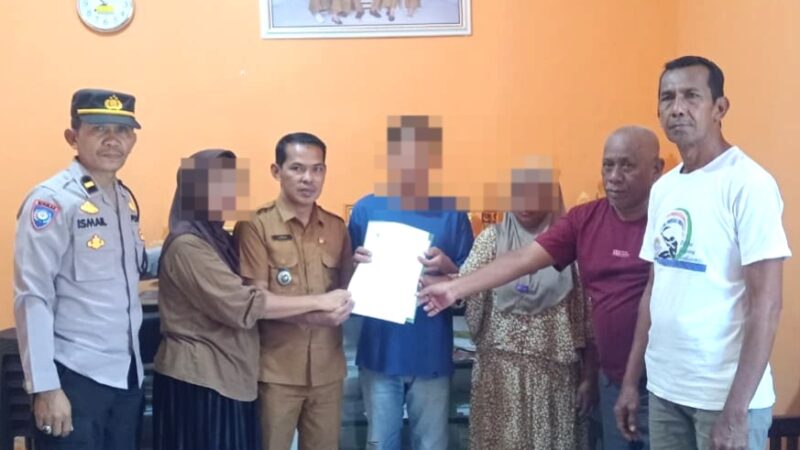 Polsek Sendana Mediasi Dugaan Pengrusakan