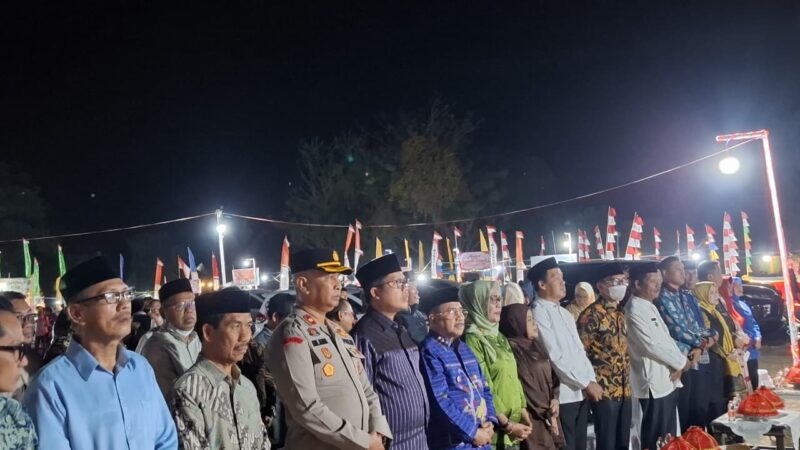 ‎Wakapolres Majene Hadiri Malam Resepsi Semarak HUT Ke-81 di Sendana
