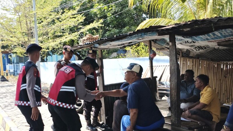 Patroli Bersepeda, Polres Majene Sasar Jalan dan Pangkalan Ojek
