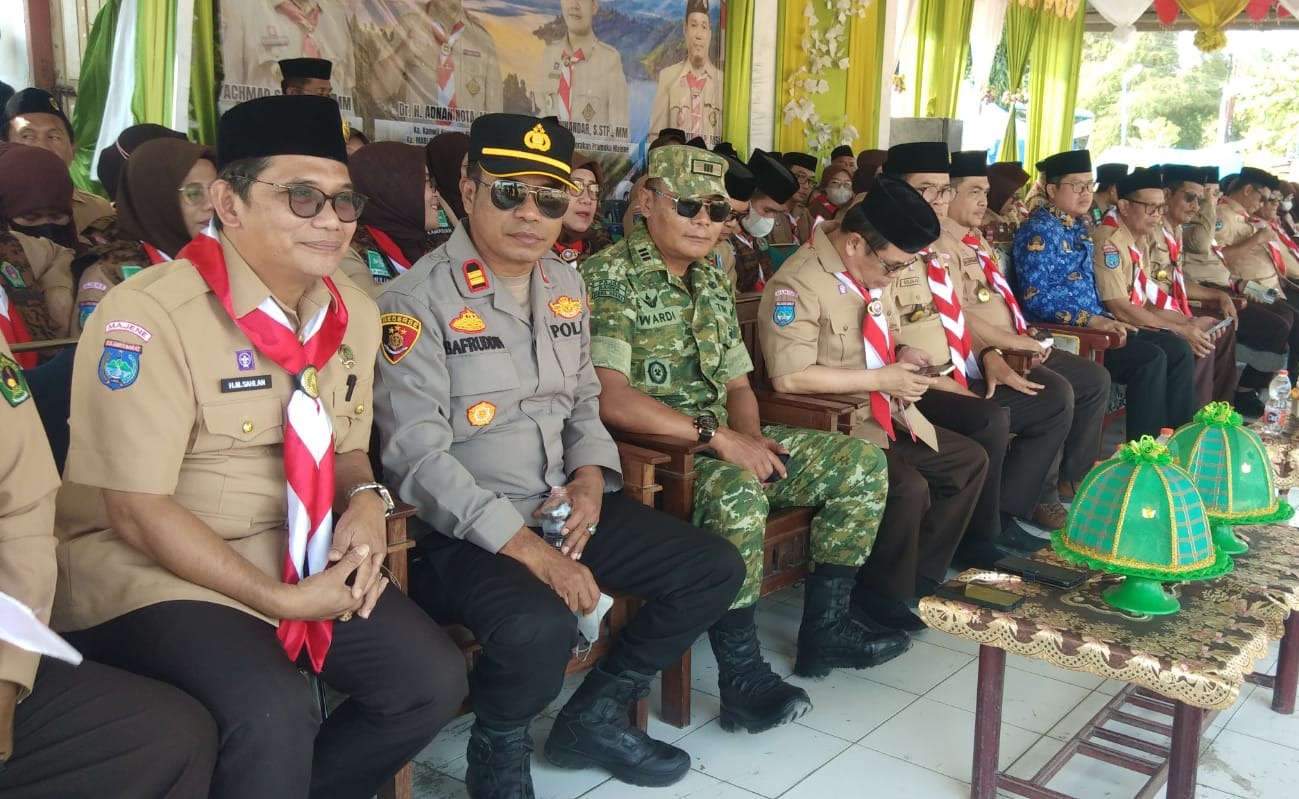 Kapolsek Sendana Hadiri Pembukaan Scout Camp 2026