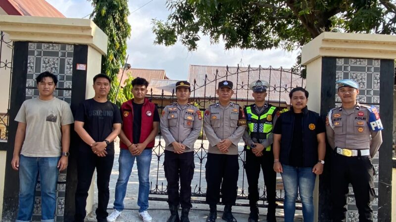 Polres Majene Perkuat Pengamanan Ibadah Minggu‎