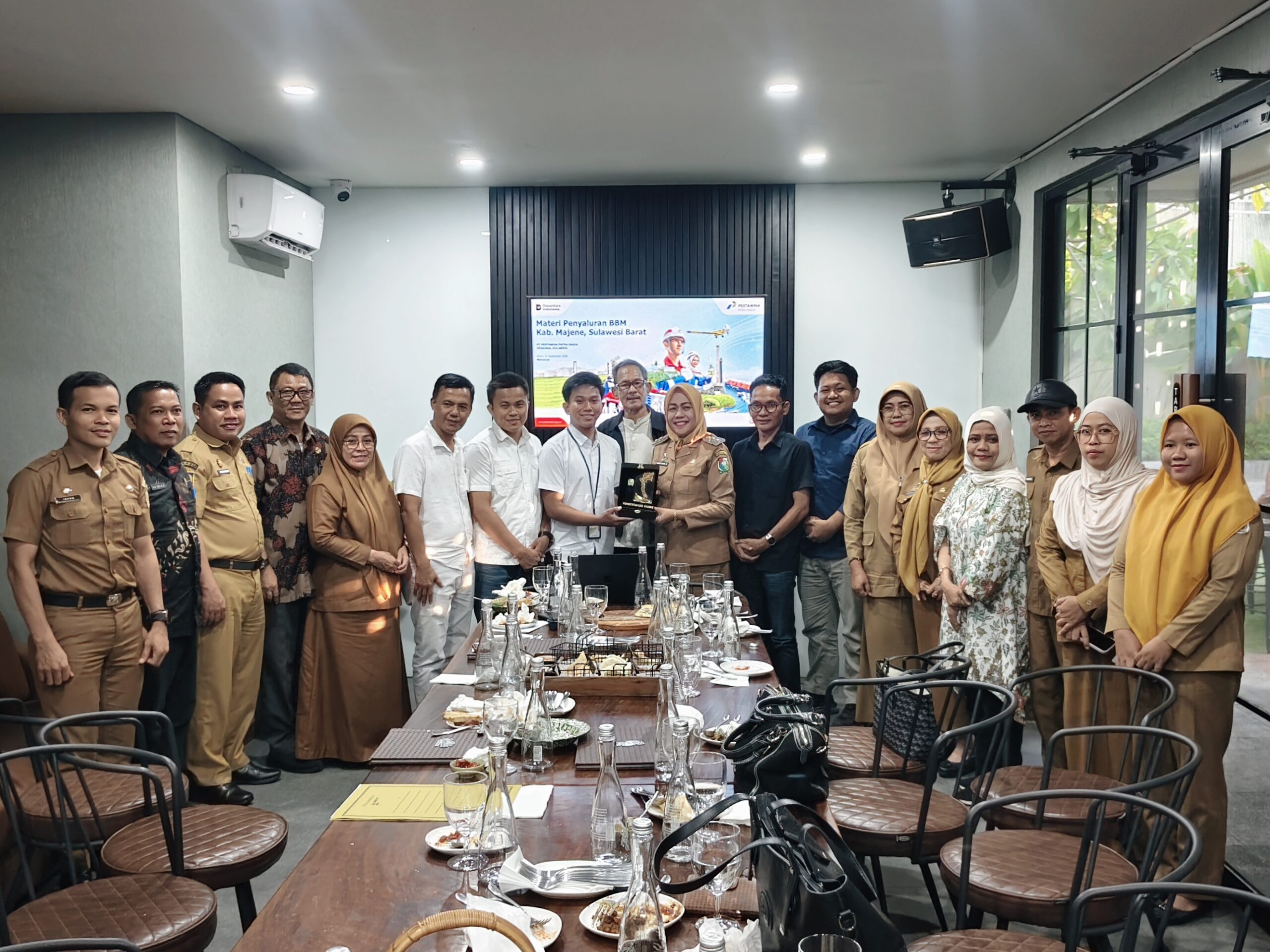 Pemkab & DPRD Majene Audiensi dengan Pertamina Soal BBM