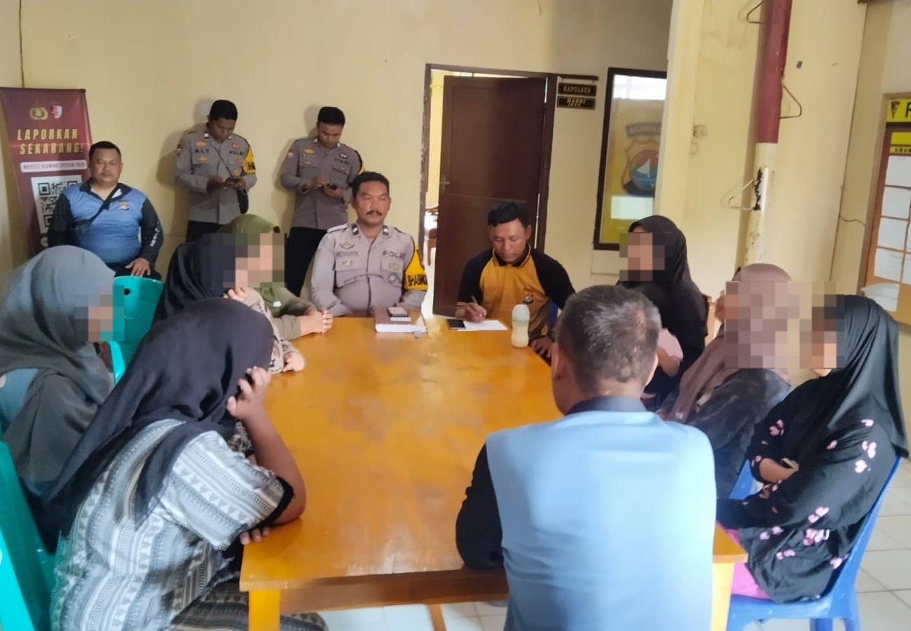 Polsek Banggae Selesaikan Kasus Pencemaran Nama Baik Lewat Mediasi