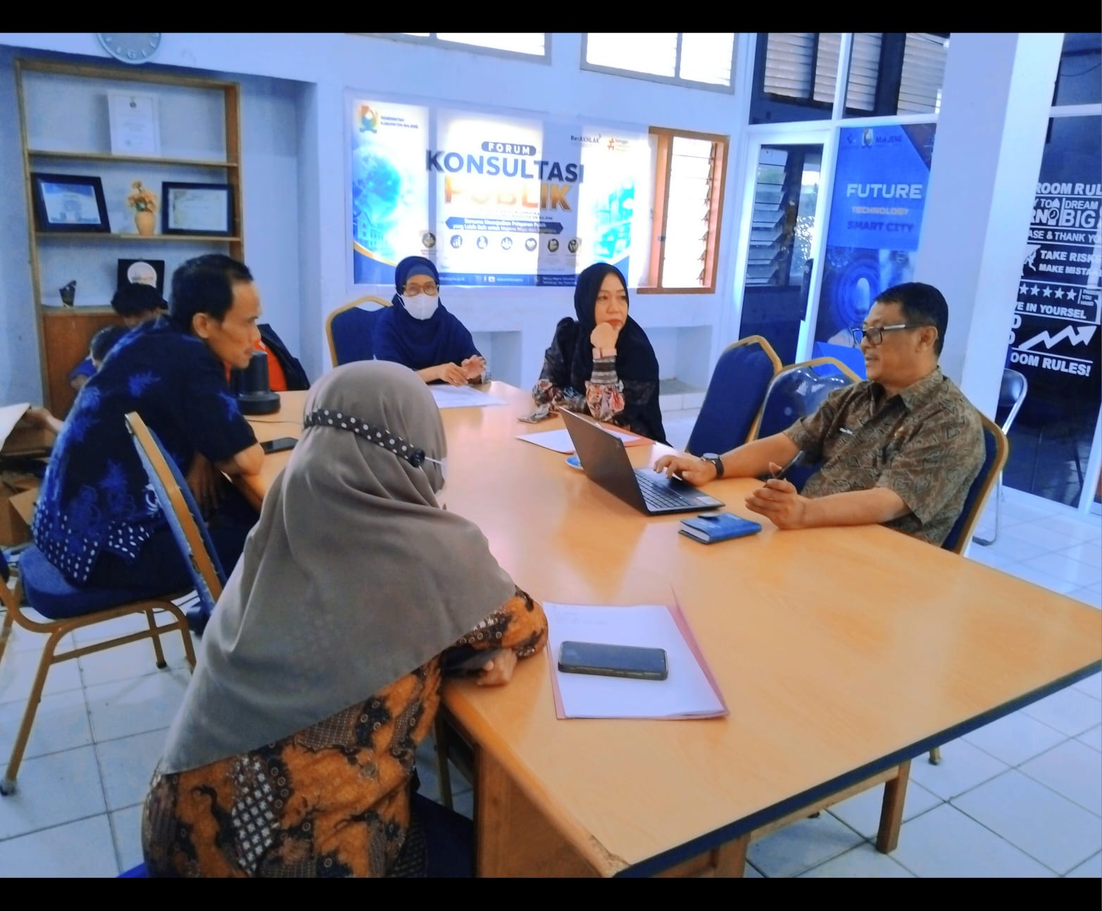 Rapat Persiapan Penilaian PPID Kabupaten Majene