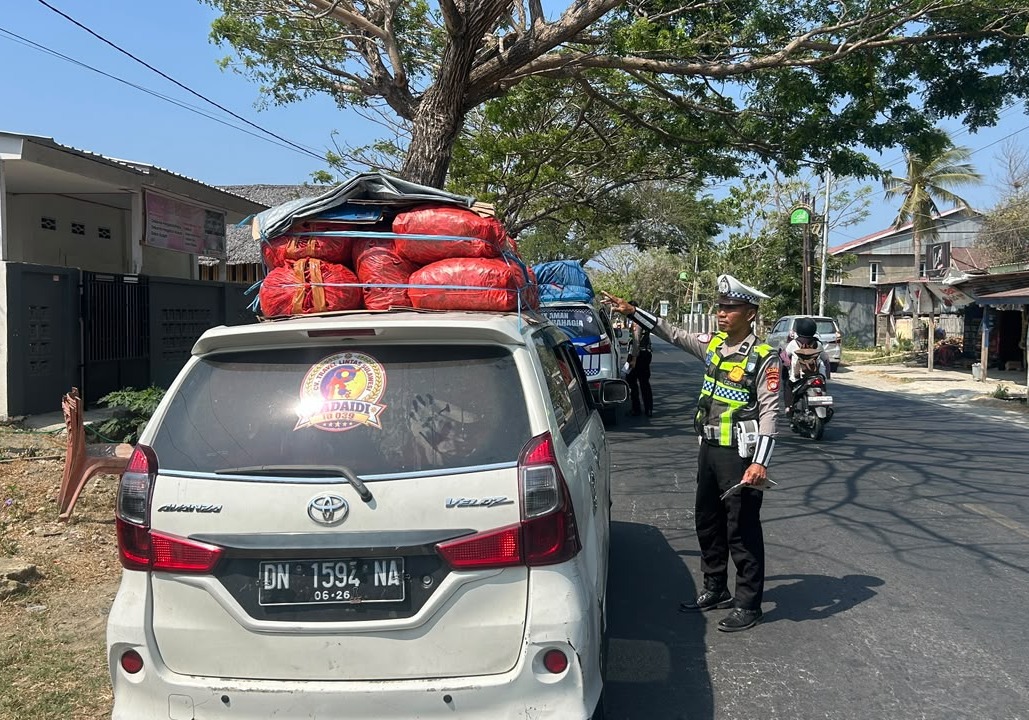 Satlantas Polres Majene Intensifkan Patroli Hunting di Jalur Trans Sulawesi