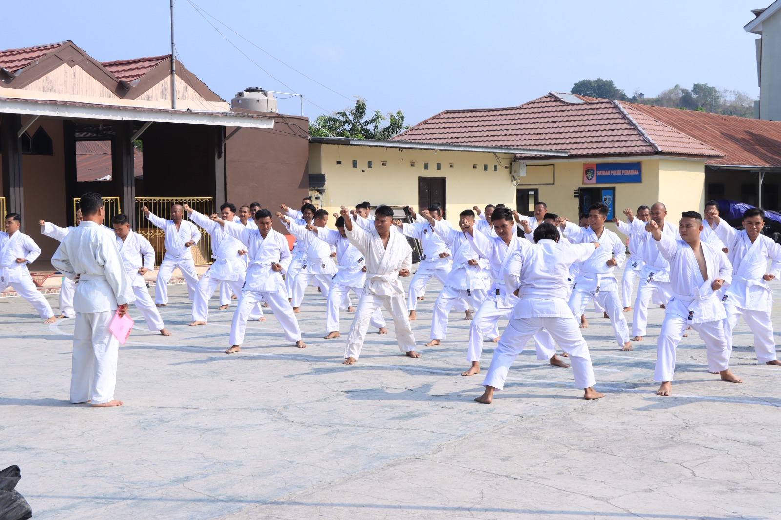 ‎52 Personel Polres Majene Ikuti Ujian Kemahiran Beladiri, Persiapan UKP 2027‎