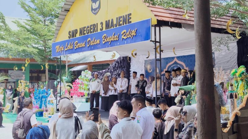 SMP Negeri 3 Majene Peringati Maulid Nabi, 11 Siswa Ikuti Khatam Al-Qur’an‎