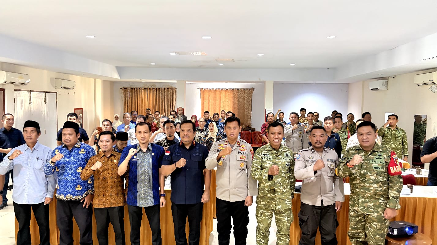 Kapolsek Banggae Hadiri Rakor TIMPORA, Perkuat  Pengawasan Orang Asing di Majene