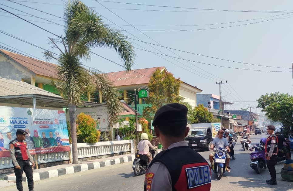 Polres Majene Patroli, Pastikan Situasi Kondusif